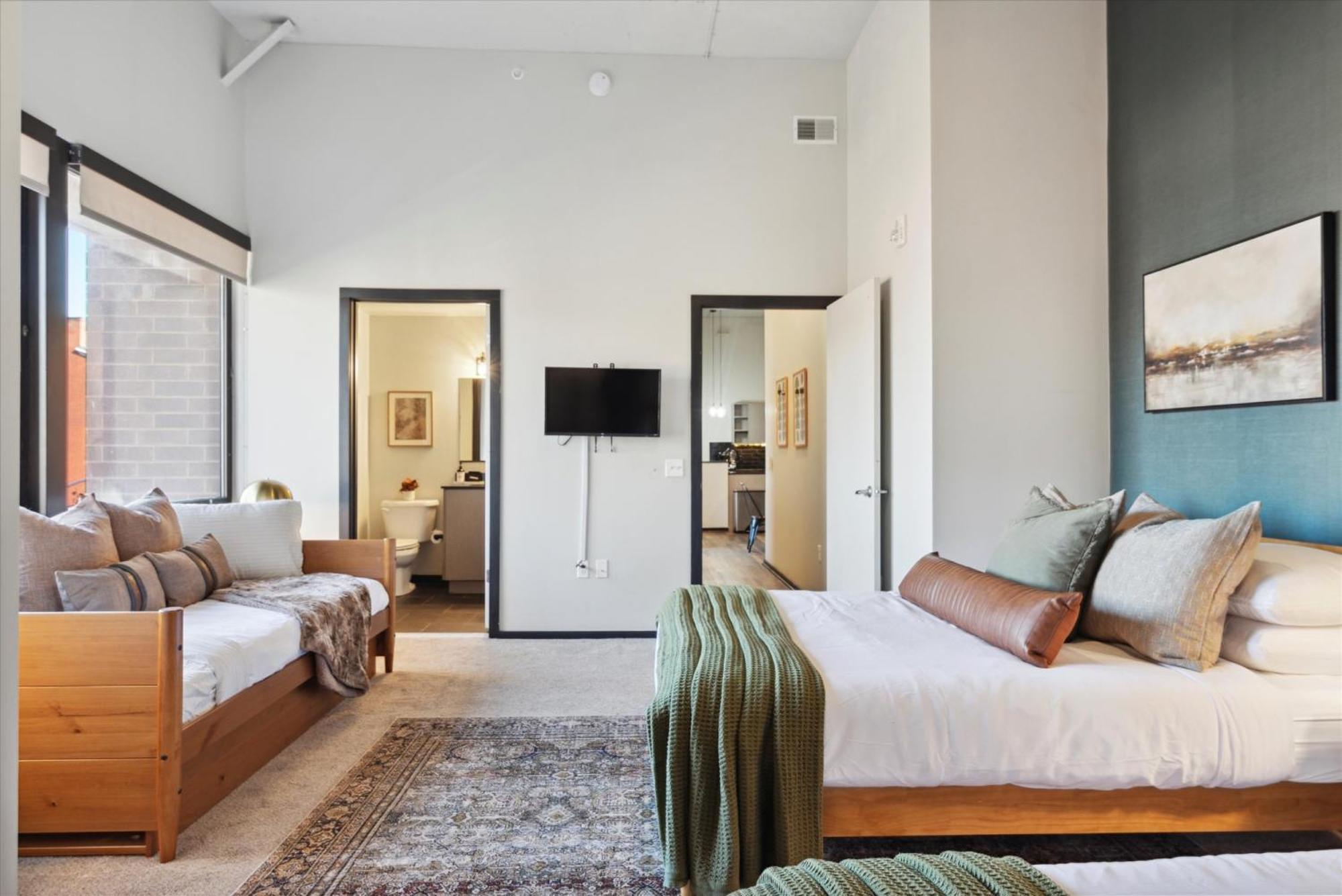 Large 3Br Apts & Studios, Free Parking, Gym, Game Room Philadelphia Exterior photo